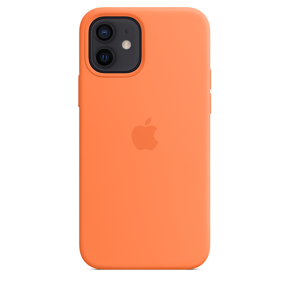 картинка Силиконовый чехол MagSafe для iPhone 12 mini Golden Orange от магазина Компания+