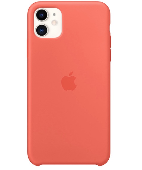 картинка Силиконовый чехол для iPhone 11 clementine (cпелый клементин) от магазина Компания+