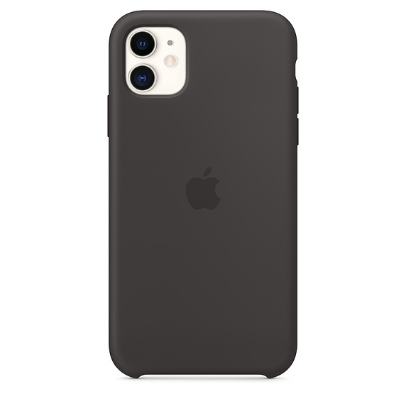 картинка Силиконовый чехол для iPhone 11 black (черный) от магазина Компания+