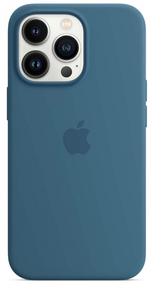 картинка Силиконовый чехол для  iPhone 13 pro Max blue jay от магазина Компания+