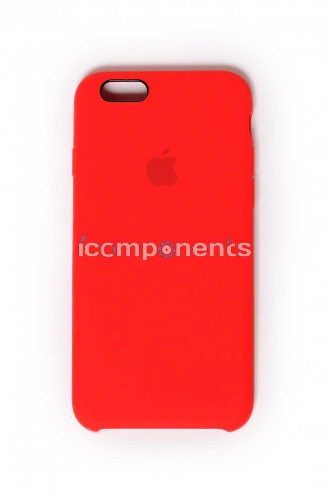 картинка Силиконовый чехол для iPhone 6/6s, red (красный) от магазина Компания+
