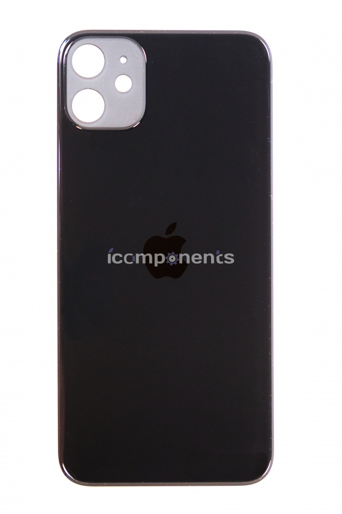 картинка iPhone 11 - заднее стекло, черное ORIG от магазина Компания+