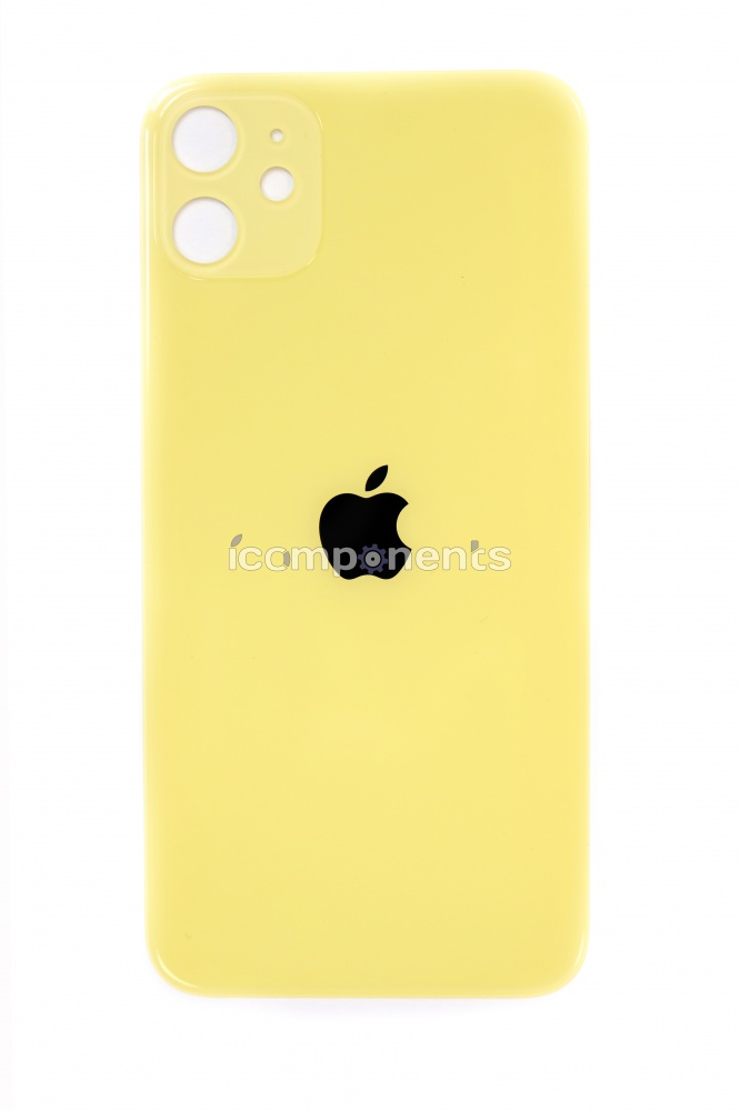 картинка iPhone 11 - заднее стекло, желтое ORIG от магазина Компания+