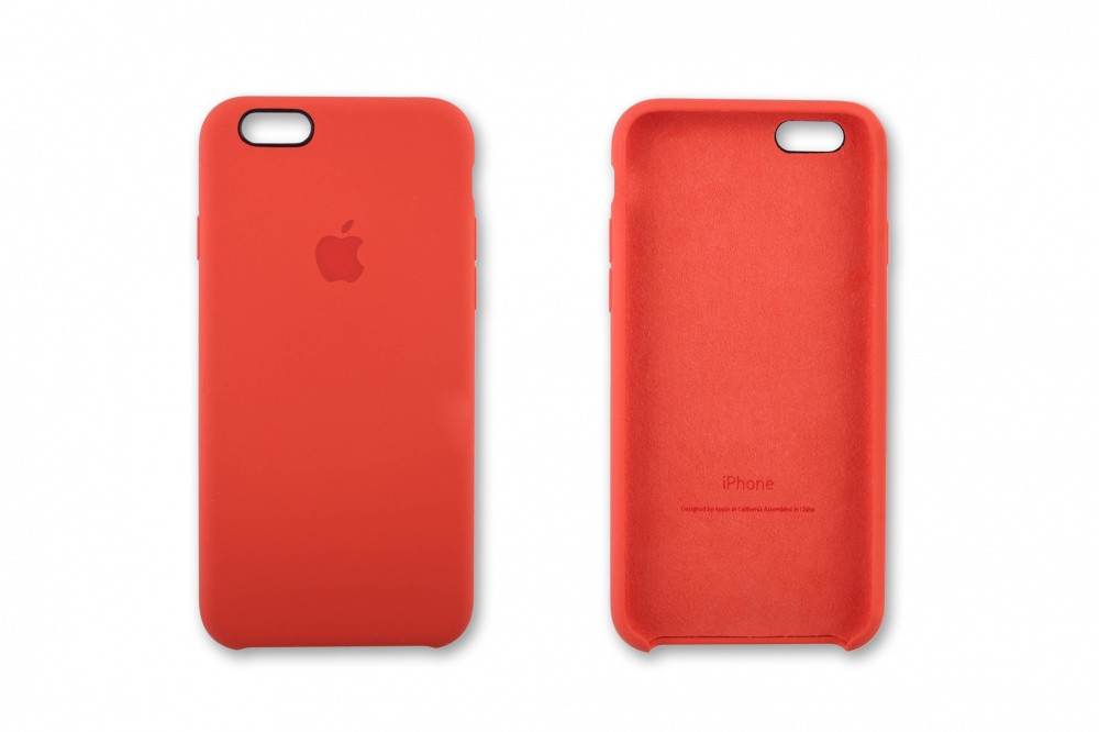 картинка Силиконовый чехол для iPhone 6+/6s+, orange (оранжевый) от магазина Компания+
