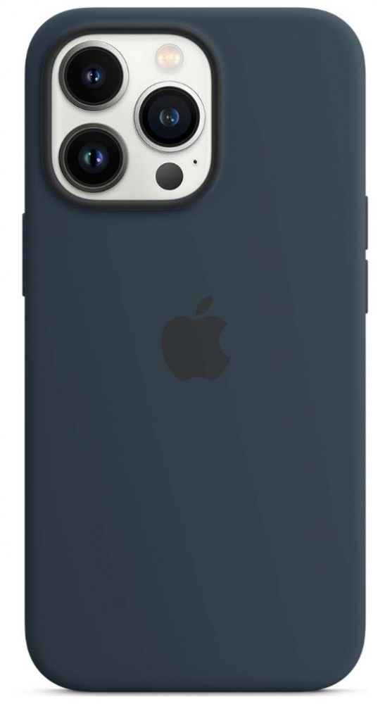 картинка Силиконовый чехол для  iPhone 13 pro Max abyss blue от магазина Компания+