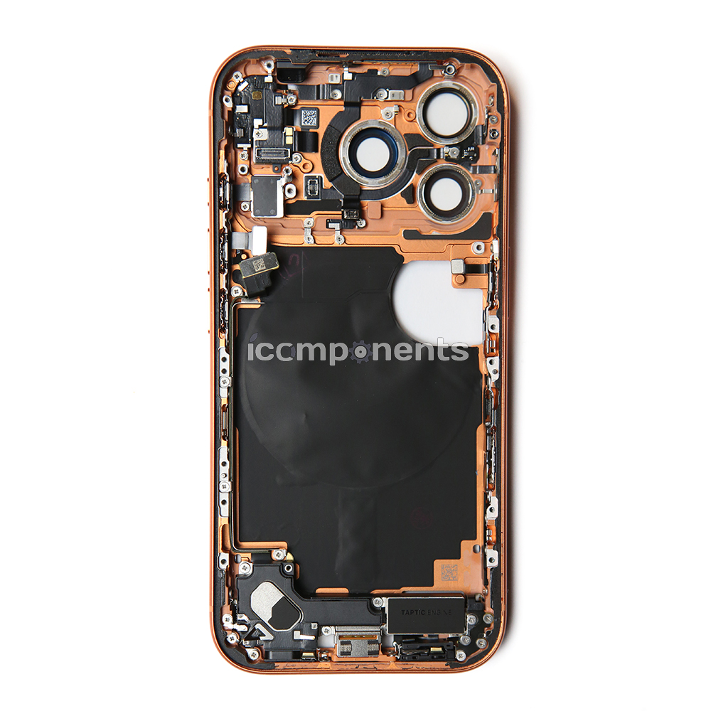 iPhone 17 Pro - Корпус в сборе с шлейфами (Cosmic Orange) Разбор (US eSIM)