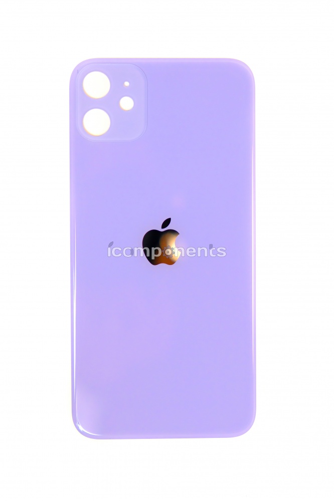 картинка iPhone 11  - заднее стекло, фиолетовое ORIG от магазина Компания+