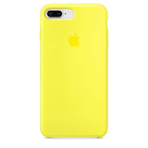картинка Силиконовый чехол для iPhone 7+/8+ flash (желтый неон) от магазина Компания+