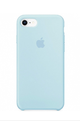 картинка Силиконовый чехол для iPhone 7/8 ice blue (голубой лед) от магазина Компания+