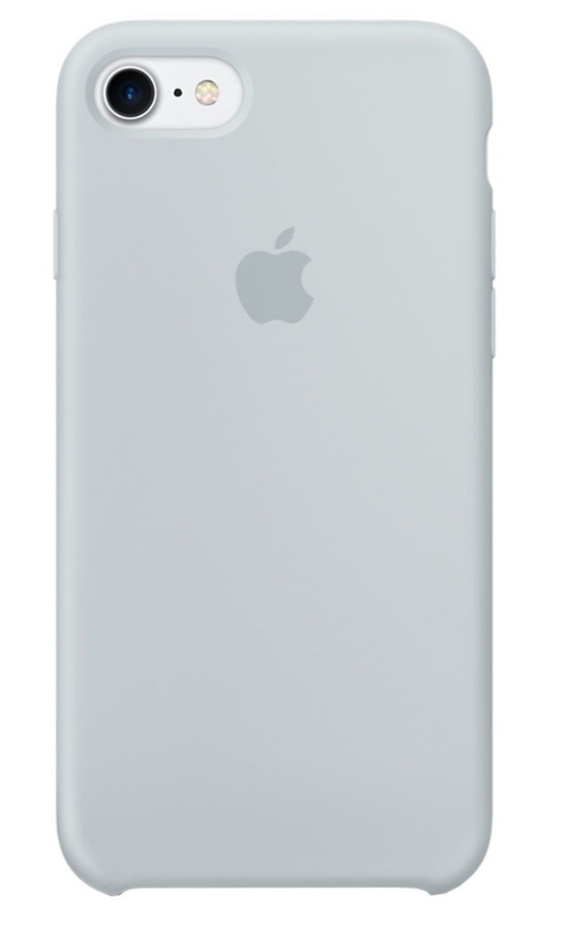 картинка Силиконовый чехол для iPhone 7/8 mist blue (синий туман) от магазина Компания+