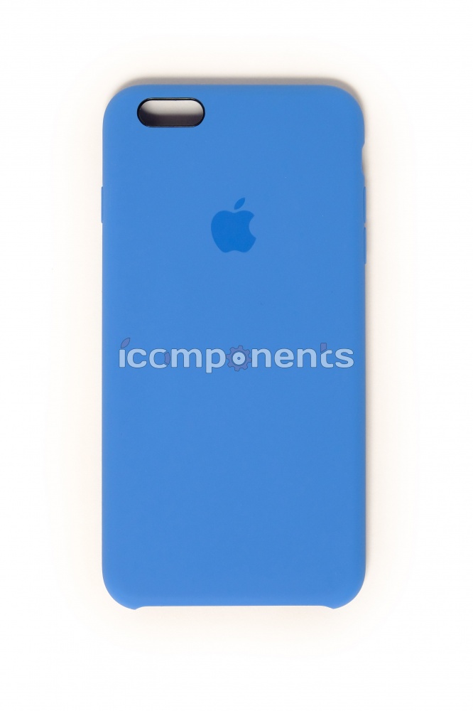 картинка Силиконовый чехол для iPhone 6+/6s+, bright blue (ярко-синий) от магазина Компания+