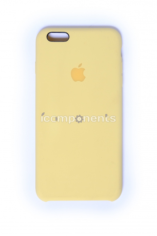 картинка Силиконовый чехол для iPhone 6+/6s+, yellow (желтый) от магазина Компания+