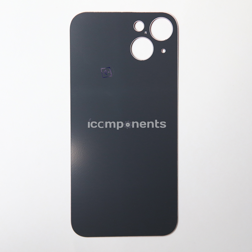 iPhone 13 - Заднее стекло, красное (широкий вырез)