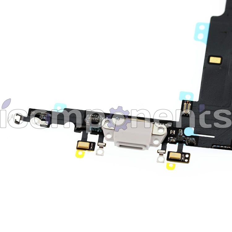 картинка iPhone 8+ - нижний шлейф зарядки, белый от магазина Компания+