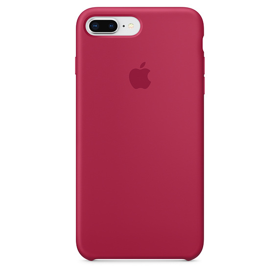 картинка Силиконовый чехол для iPhone 7+/8+ rose red (красная роза) от магазина Компания+