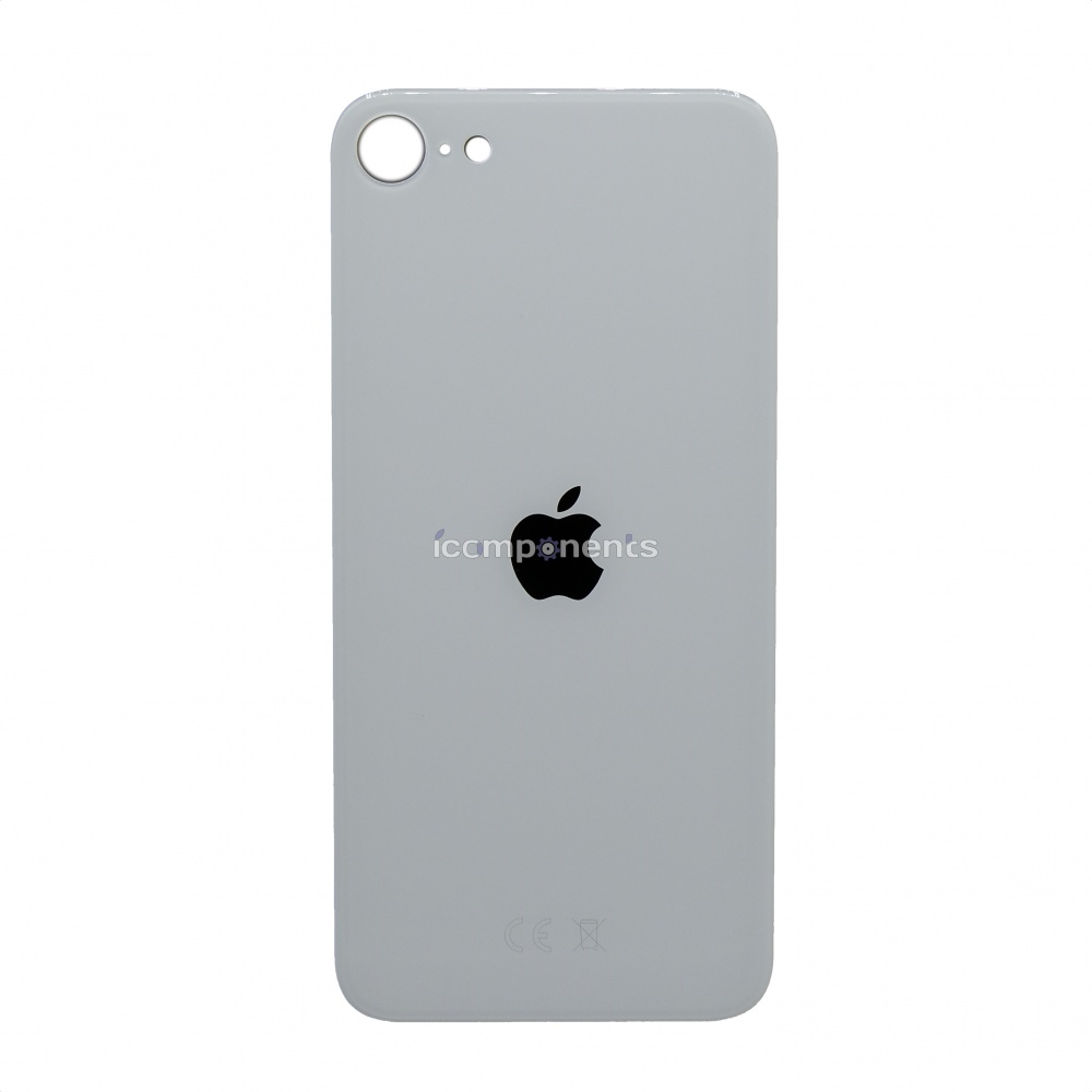 картинка iPhone SE 2020 - заднее стекло, белое от магазина Компания+