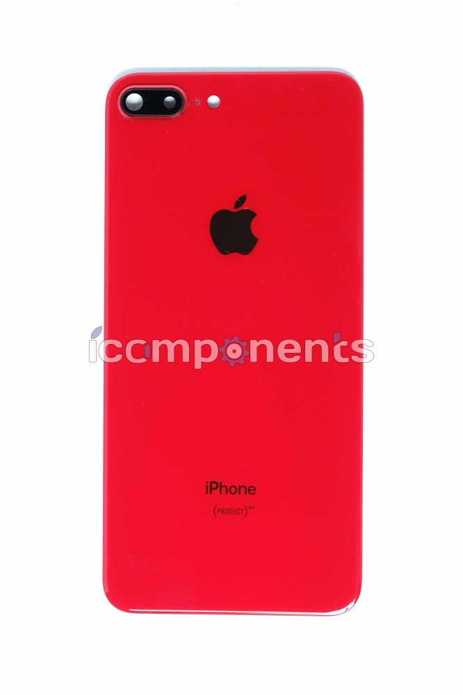 картинка iPhone 8+ - заднее стекло, красное от магазина Компания+