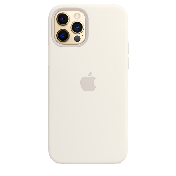 картинка Силиконовый чехол для iPhone 12 pro Max White от магазина Компания+