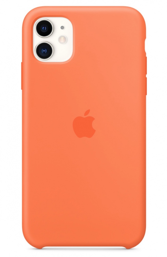 картинка Силиконовый чехол для iPhone 11 Bright Orange (ярко-оранжевый) от магазина Компания+