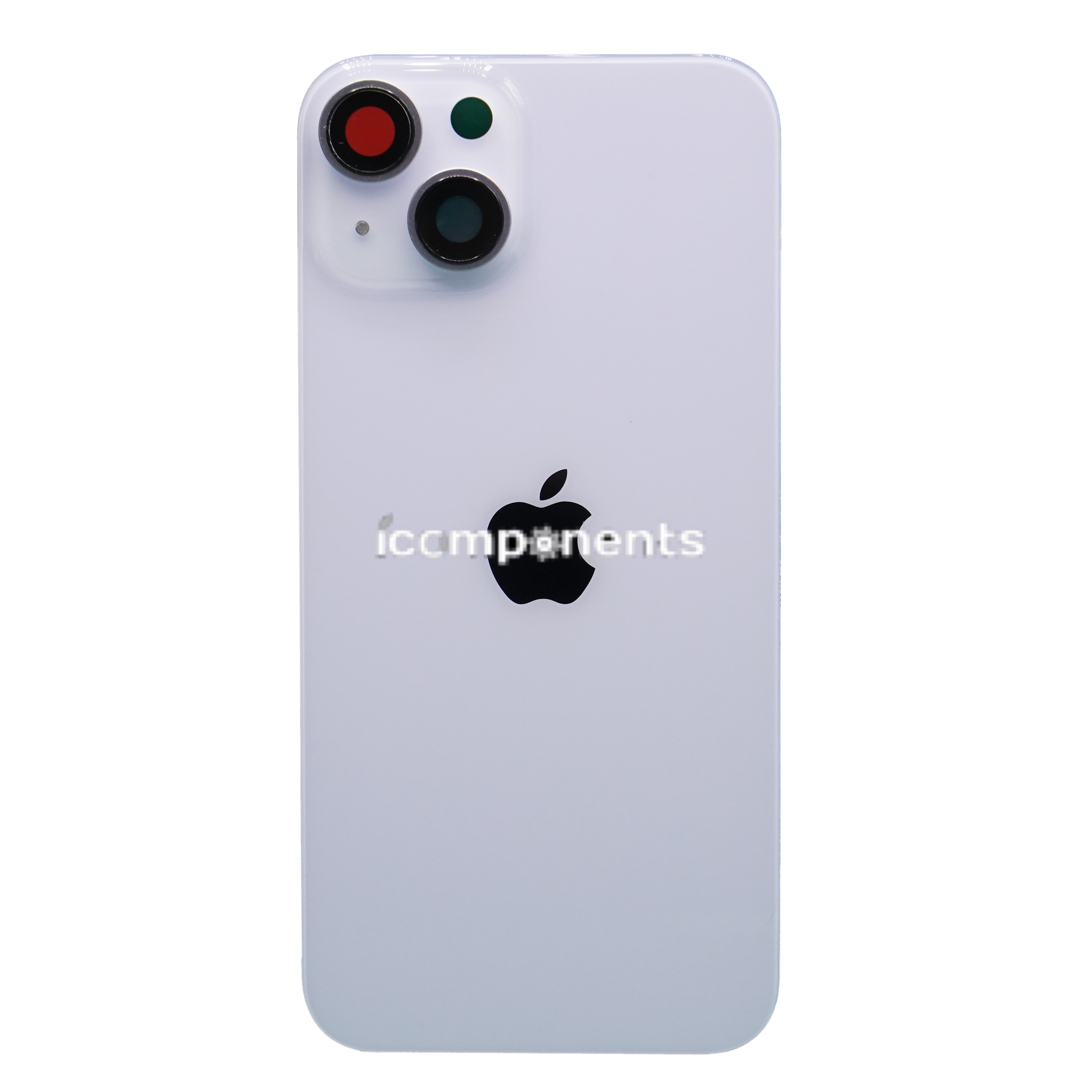 iPhone 14 - Задняя крышка, фиолетовая (в сборе с креплением и линзами камеры)