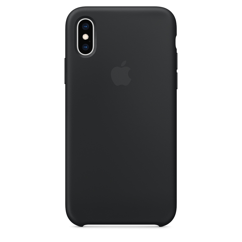 картинка Силиконовый чехол для iPhone Xr, black (черный) от магазина Компания+