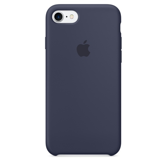 картинка Силиконовый чехол для iPhone 7/8 midnight blue (темно синий) от магазина Компания+