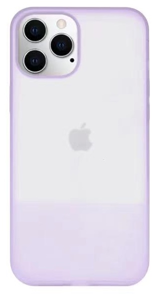 картинка Силиконовый чехол прозрачный 12 Pro Lavender от магазина Компания+