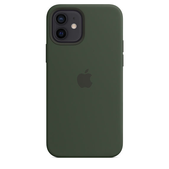 картинка Силиконовый чехол для iPhone 12 mini Dark Green от магазина Компания+