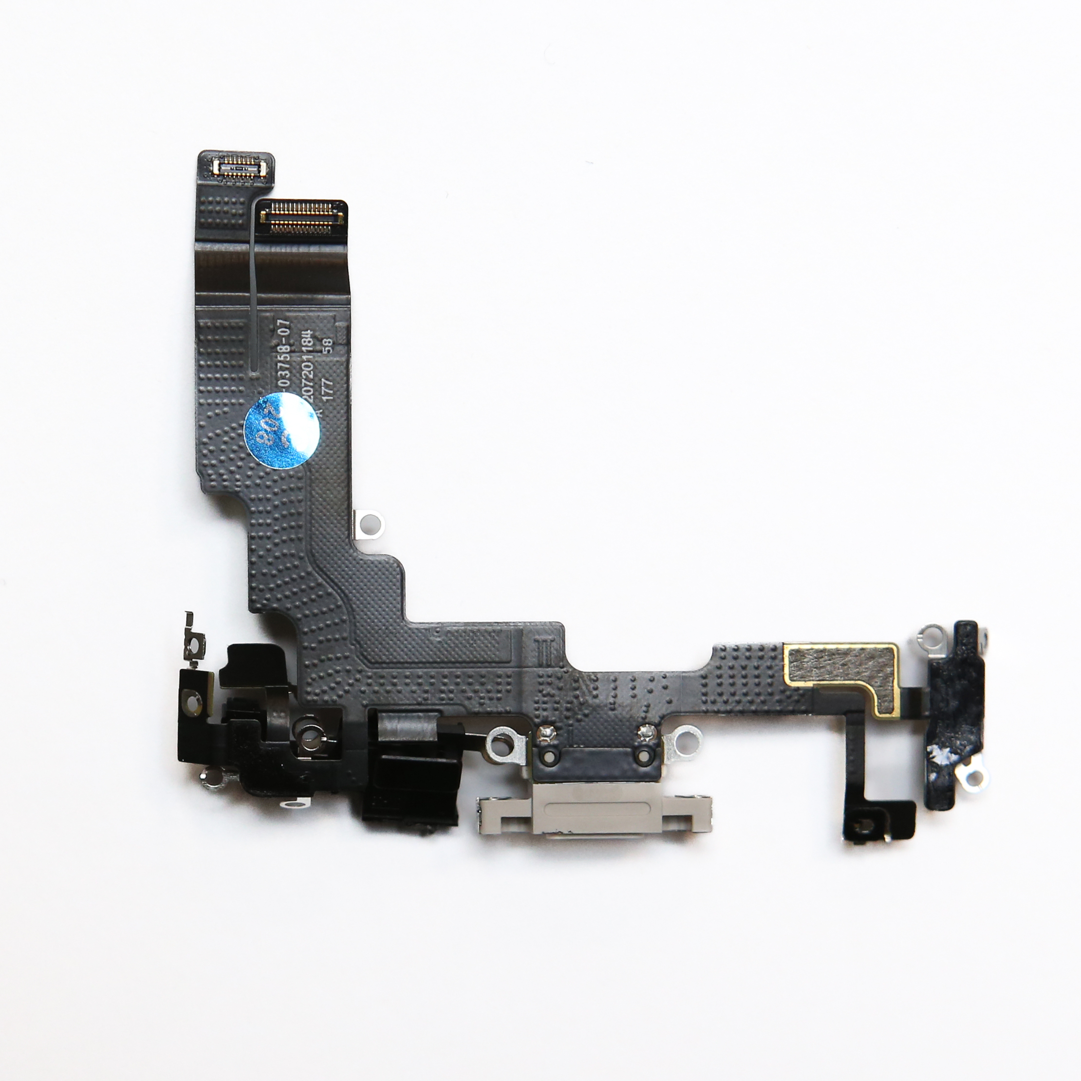 iPhone 14 - Нижний шлейф с разъемом зарядки ORIG, белый