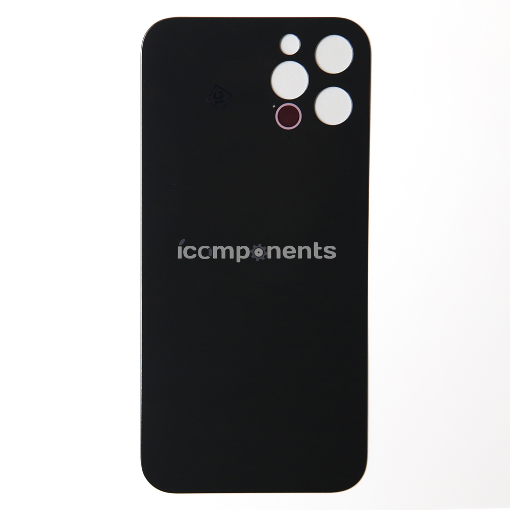 iPhone 12 Pro - Заднее стекло, синее (узкий вырез)