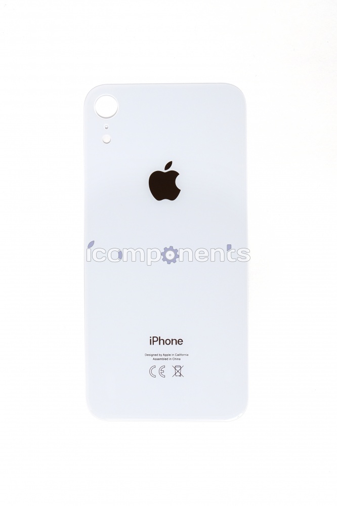 картинка iPhone XR - заднее стекло, белое от магазина Компания+