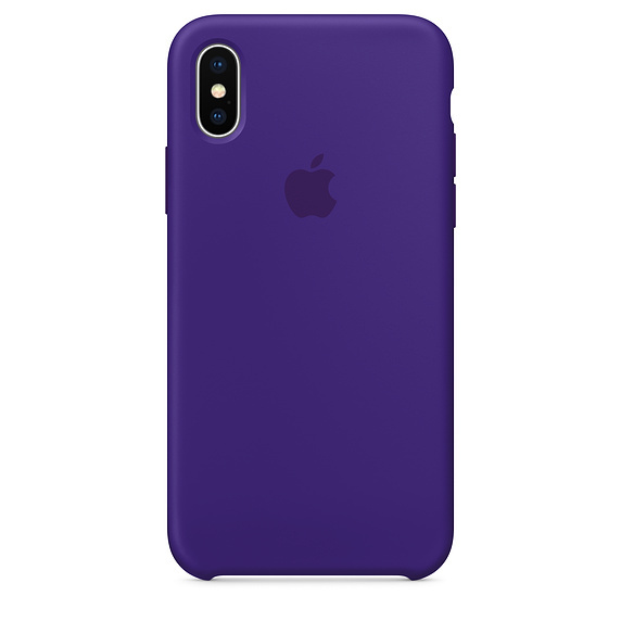 картинка Силиконовый чехол для iPhone X, ultra violet (ультрафиолет) от магазина Компания+