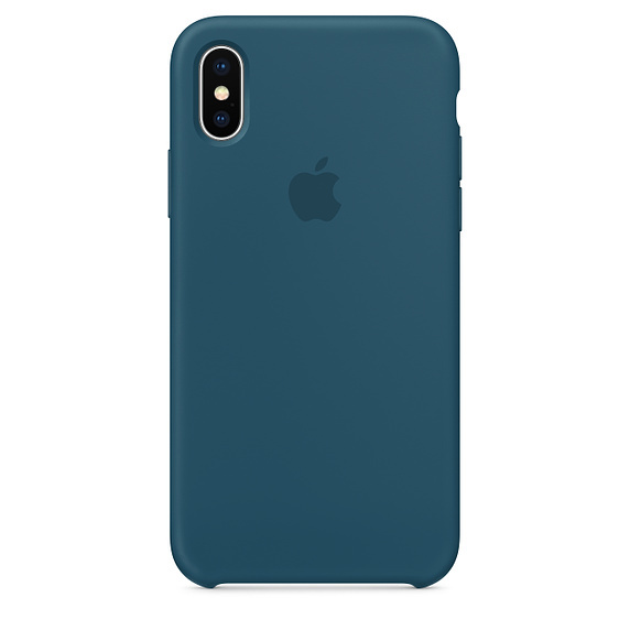 картинка Силиконовый чехол для iPhone X, сosmos blue (космический синий) от магазина Компания+