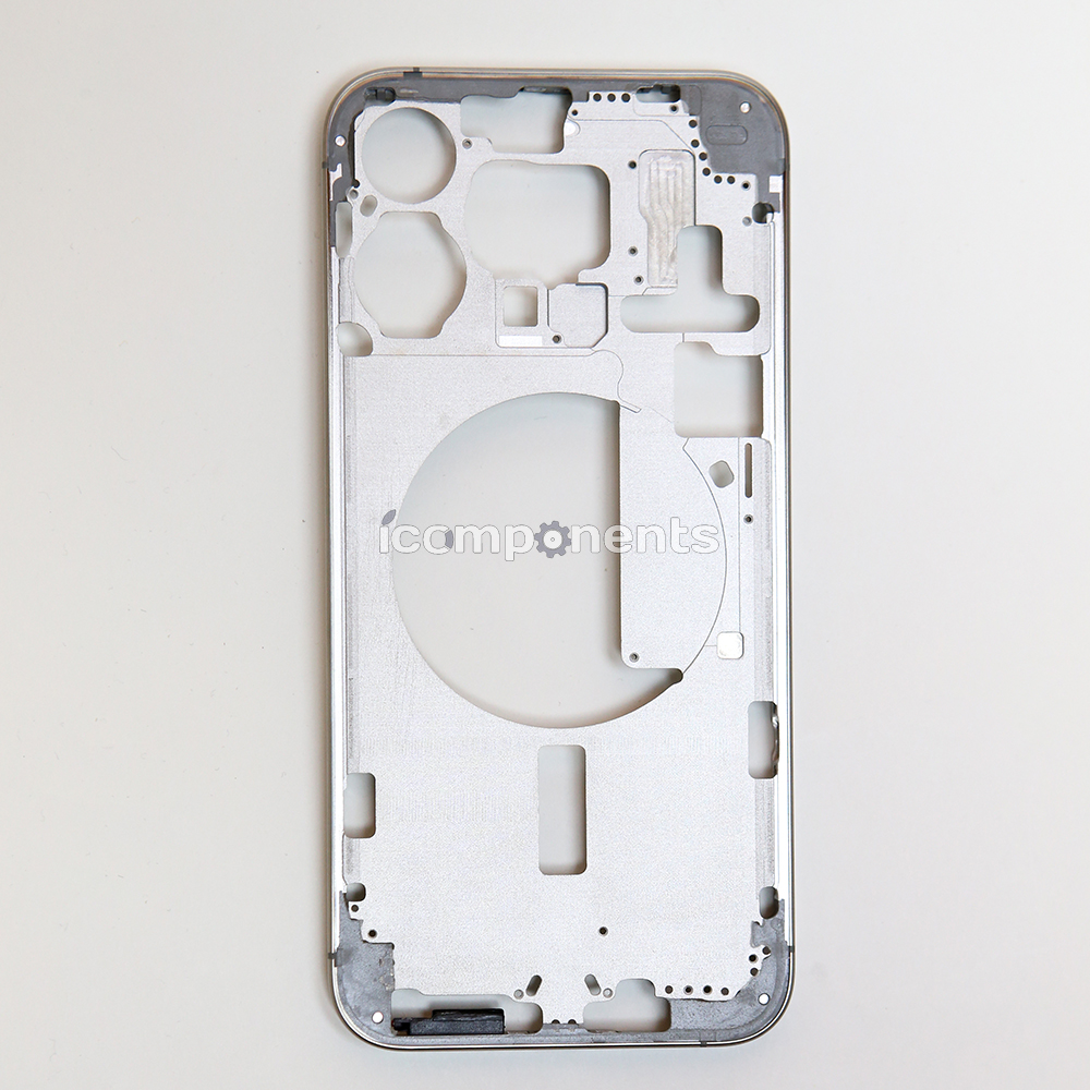 iPhone 15 Pro Max - корпус (средняя часть) ORIG 1:1, Натуральный Титан