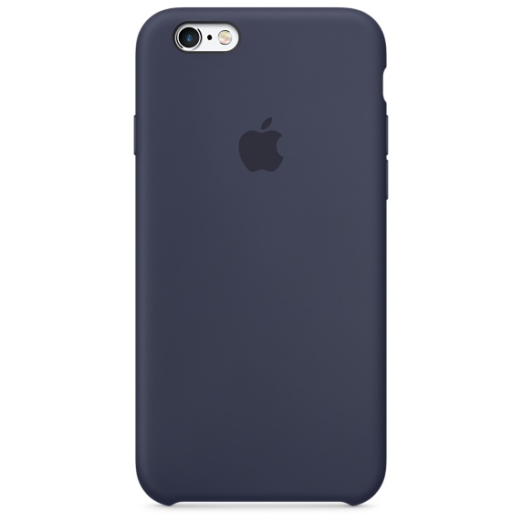 картинка Силиконовый чехол для iPhone 6/6s, midnight blue (темно синий) от магазина Компания+
