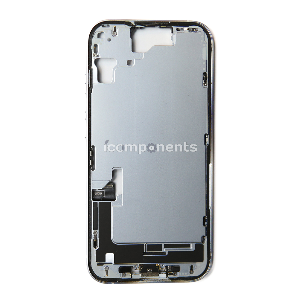 iPhone 15 - Средняя часть корпуса в сборе с шлейфами (Blue) Разбор EU
