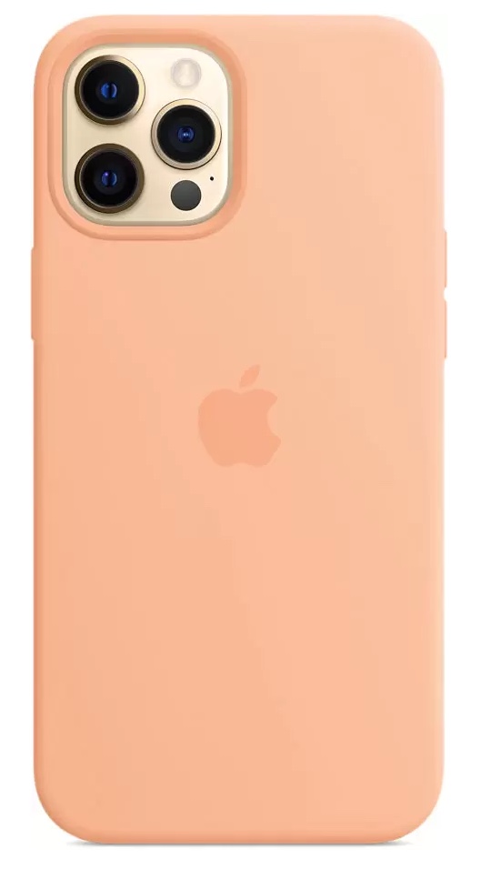 картинка Силиконовый чехол для iPhone 12 pro max Grapefruit orig chip от магазина Компания+