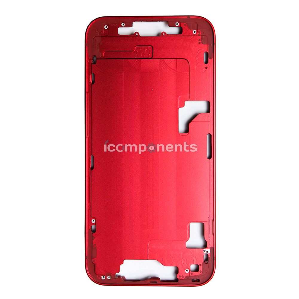 iPhone 14 - Корпус (средняя часть) ORIG 1:1, красный