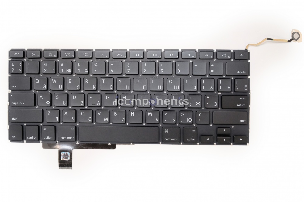 картинка Клавиатура MacBook Pro 17 A1297 (Early 2009 - Late 2011) прямой Enter RUS РСТ от магазина Компания+