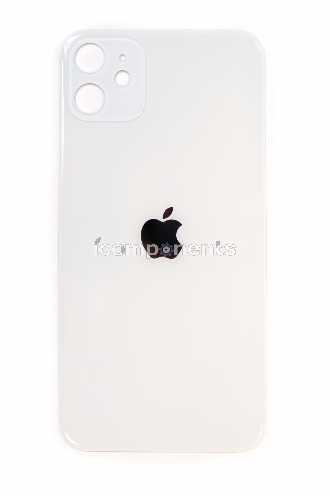 картинка iPhone 11 - заднее стекло, белое COPY от магазина Компания+