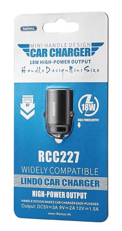 картинка АЗУ Remax RCC-227 USB 18W от магазина Компания+