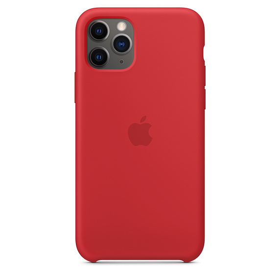картинка Силиконовый чехол для iPhone 11 Pro red (красный) от магазина Компания+