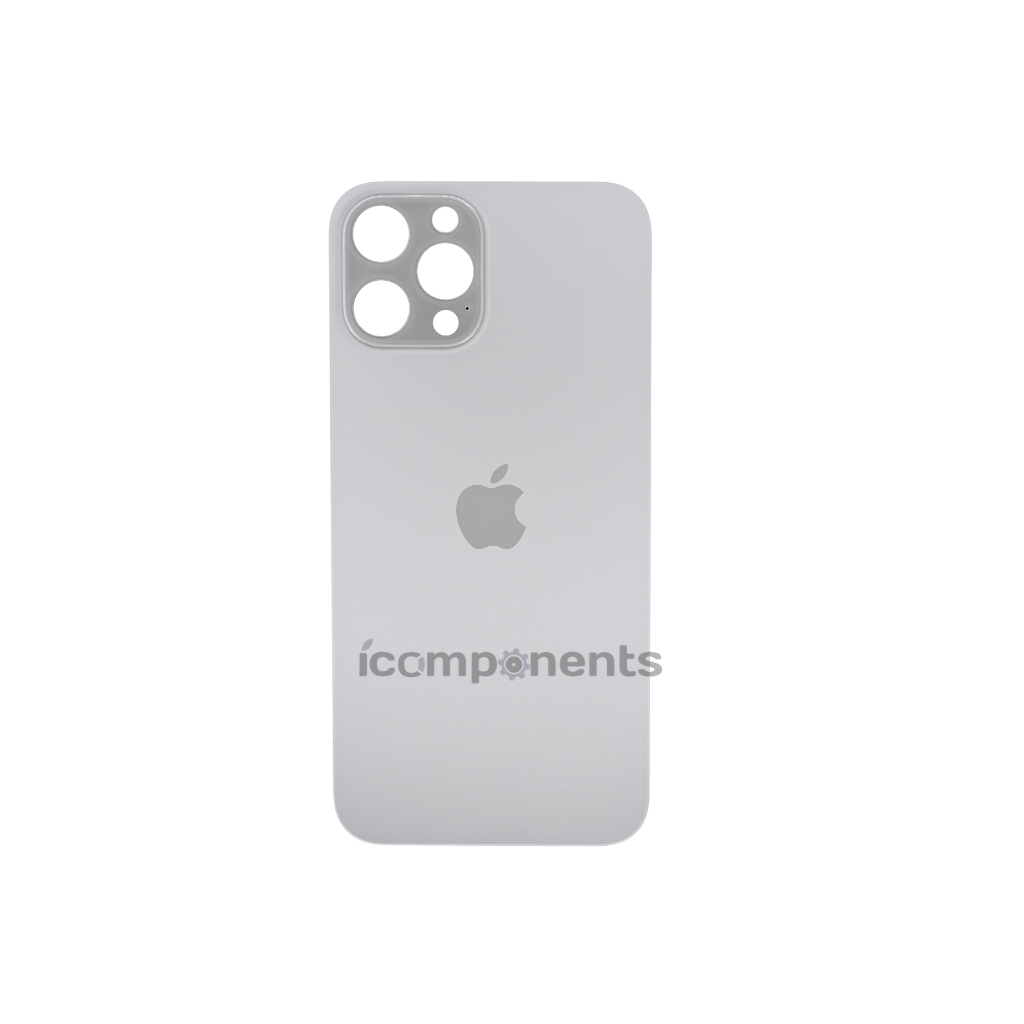 картинка iPhone 12 Pro Max - Заднее стекло ORIG (узкое отверстие), белое от магазина Компания+