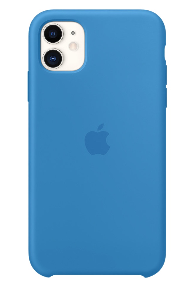 картинка Силиконовый чехол для iPhone 11 Surf Blue (синий прибой) от магазина Компания+