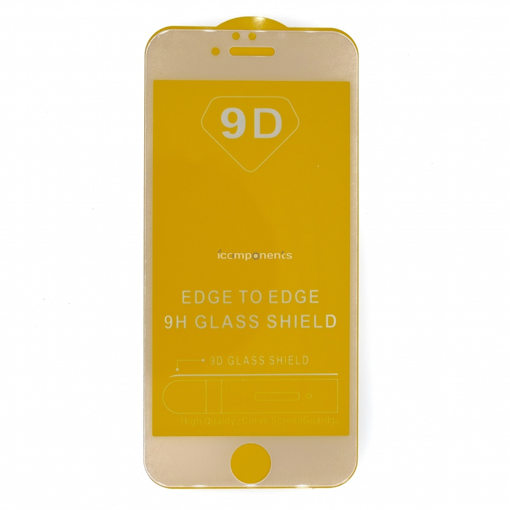 картинка Противоударное стекло réel 3D для iPhone 6/6S white без упаковки от магазина Компания+