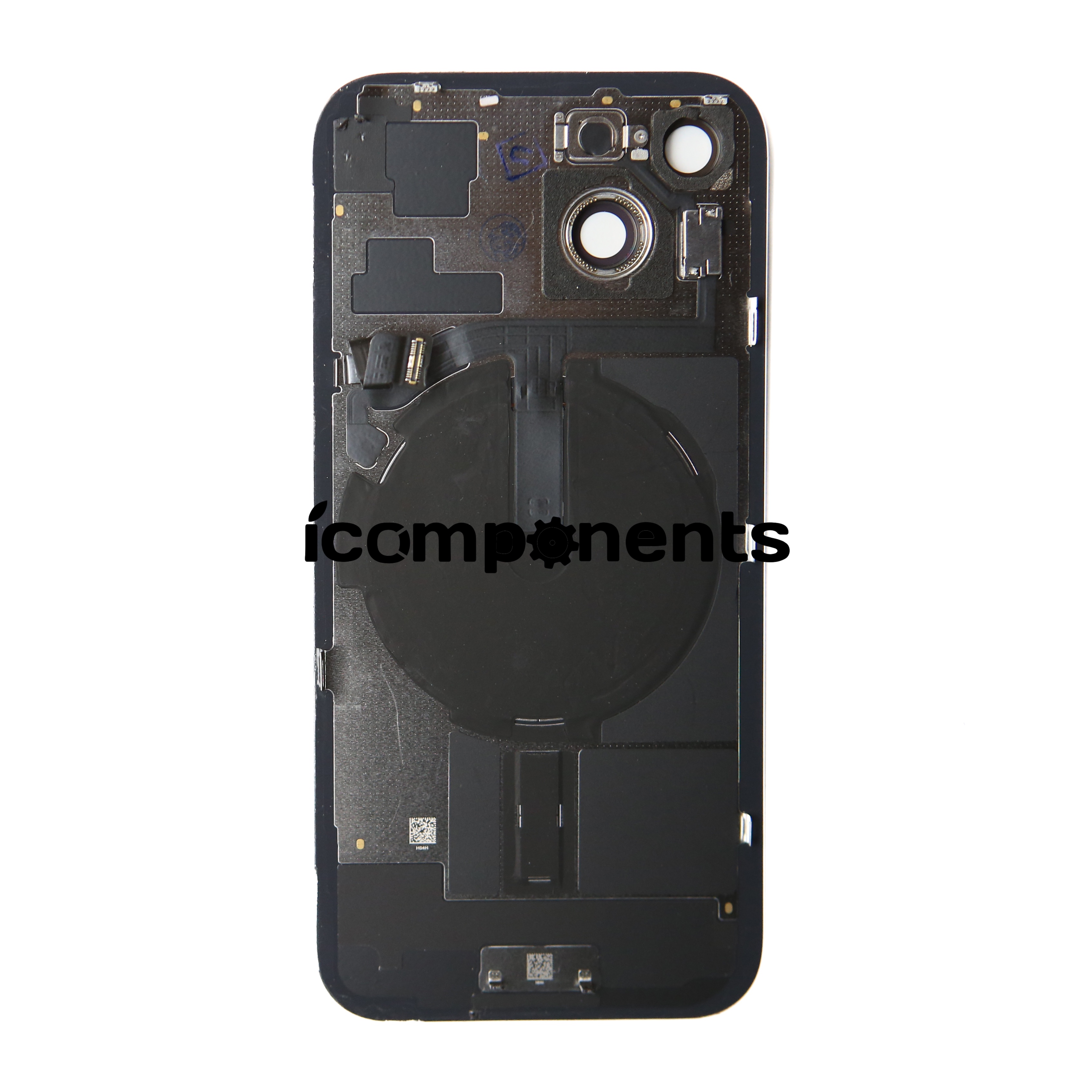 iPhone 15 - Задняя крышка + NFC ORIG снятая (Yellow)