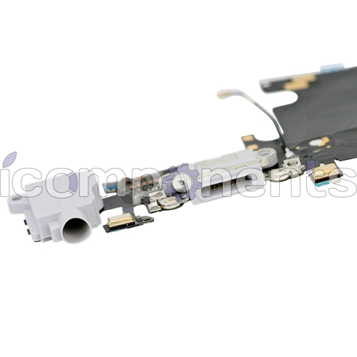 картинка iPhone 6s - нижний шлейф зарядки, белый от магазина Компания+