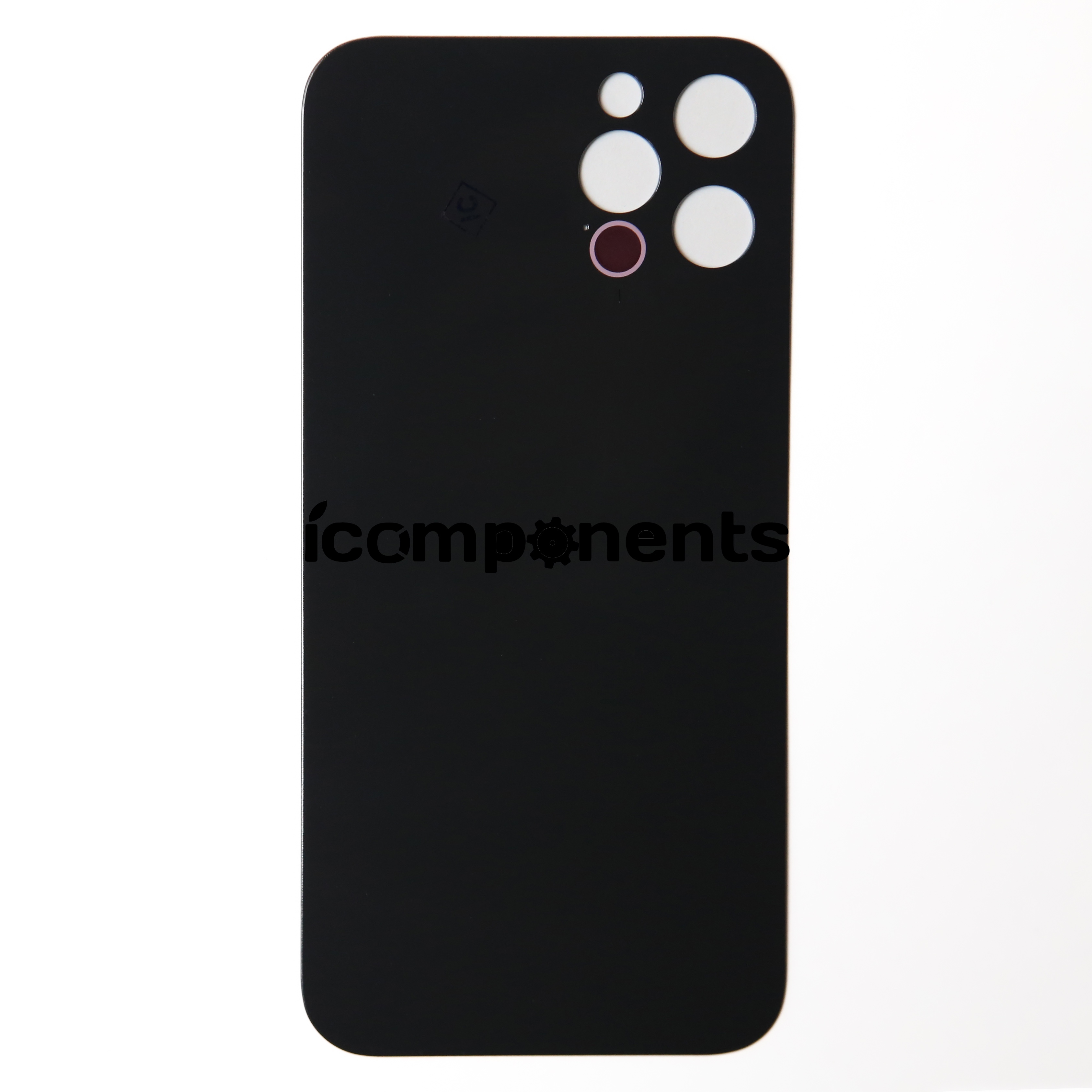 iPhone 12 Pro - Заднее стекло, синее (узкий вырез)