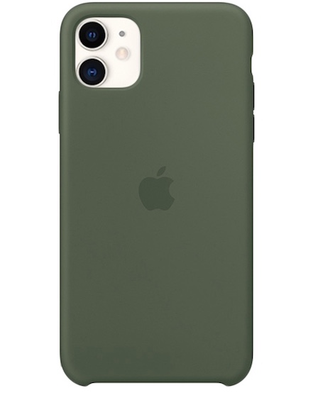 картинка Силиконовый чехол для iPhone 11 pine green (сосновый лес) от магазина Компания+
