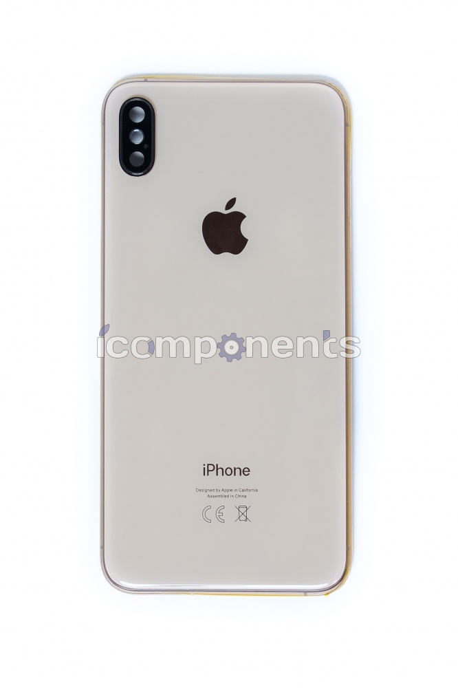 картинка iPhone XS MAX - корпус/задняя крышка, gold от магазина Компания+